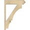 Ekena Millwork Balboa Rough Sawn Arts and Crafts Outlooker, Douglas Fir, 8"W x 32"D x 44"H OUT08X32X44BOA03RDF - alternate 3